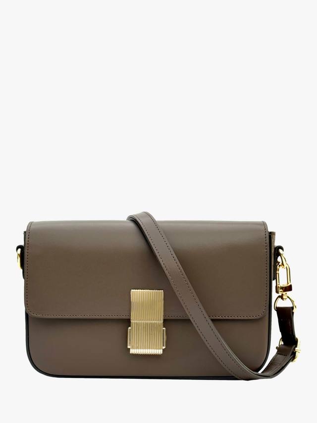 

Кожаная наплечная сумка Flora Apatchy London, Mink