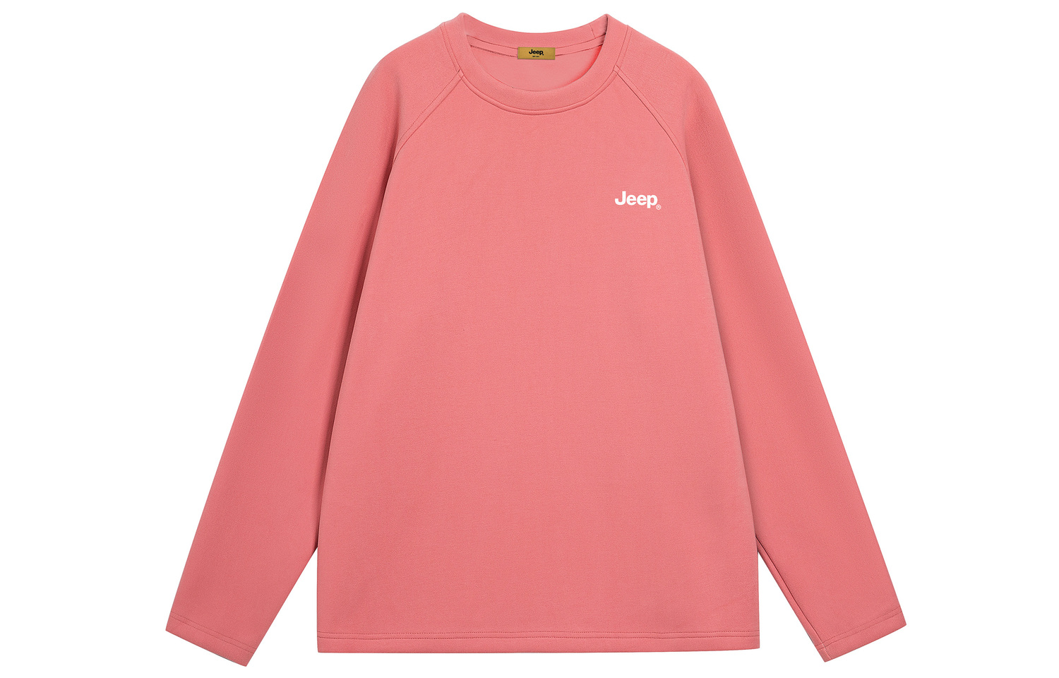 

Футболка с регланными рукавами Unisex Jeep, розовый