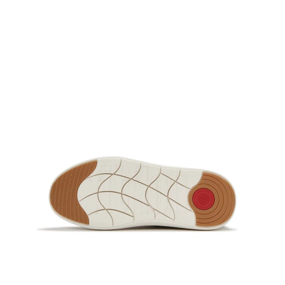 Мужские замшевые кроссовки Fitflop RTG Blanket Stitch цвета капучино — фото 4