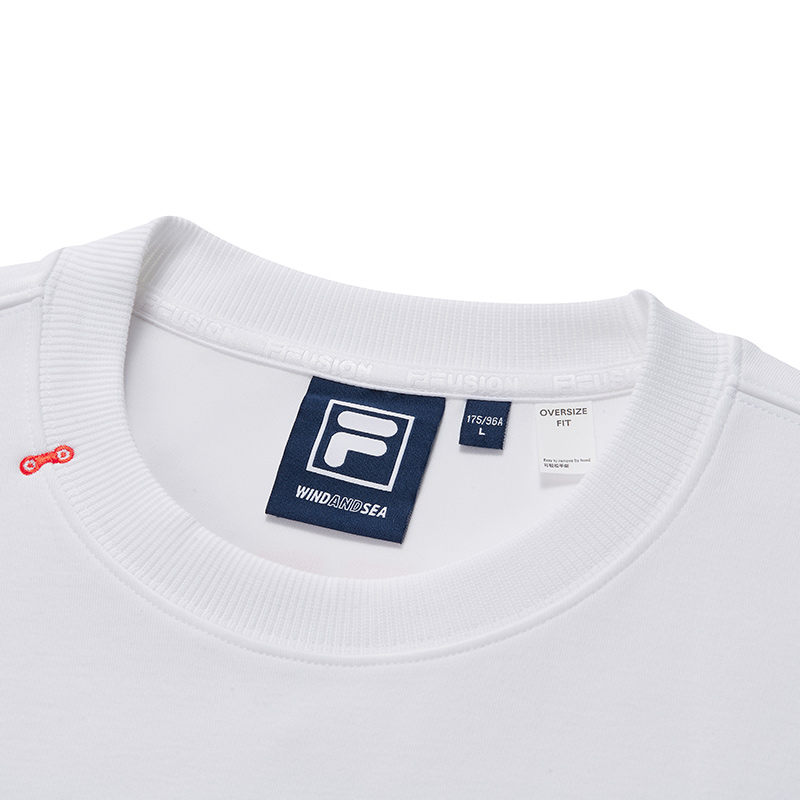 

Футболка мужская стандартная белая FILA FUSION