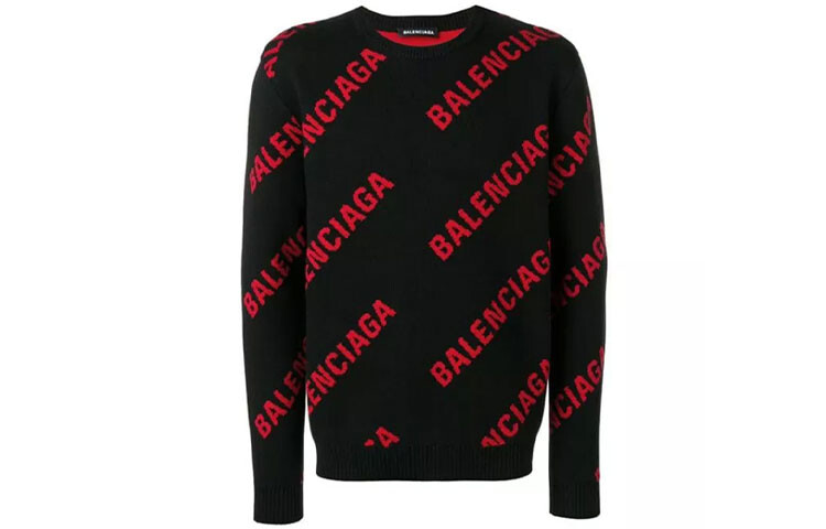 

Свитер унисекс черный Balenciaga, черный