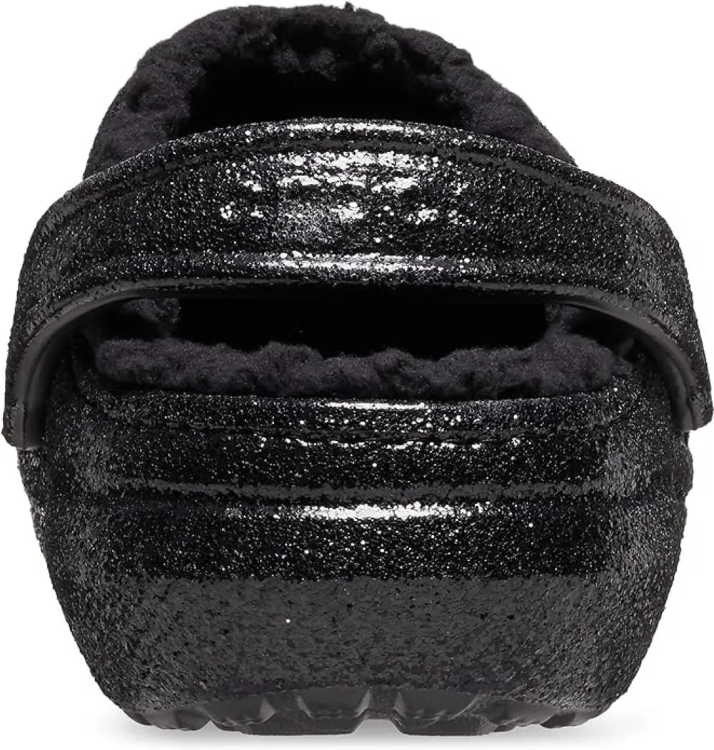 Кроксы Unisex Classic Lined Clog | Fuzzy Holzschuh Crocs, Black — фото 3