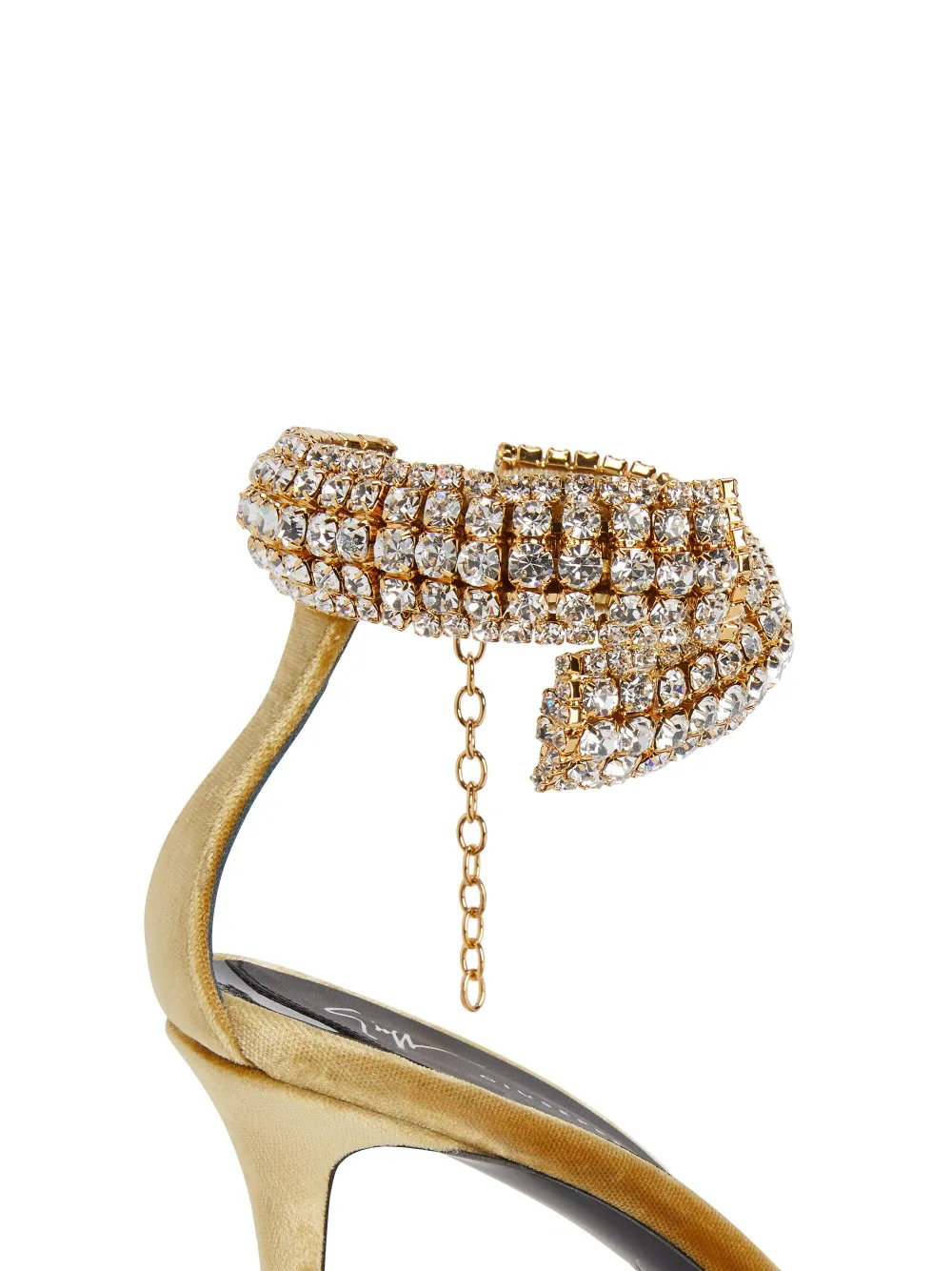 Босоножки Intriigo Bijoux 90 Giuseppe Zanotti, золотой — фото 4