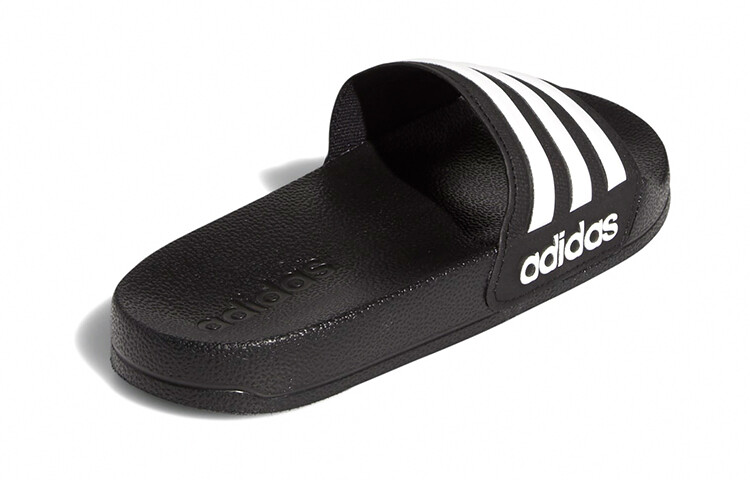Детские шлепанцы Детские черные/белые Adidas — фото 4