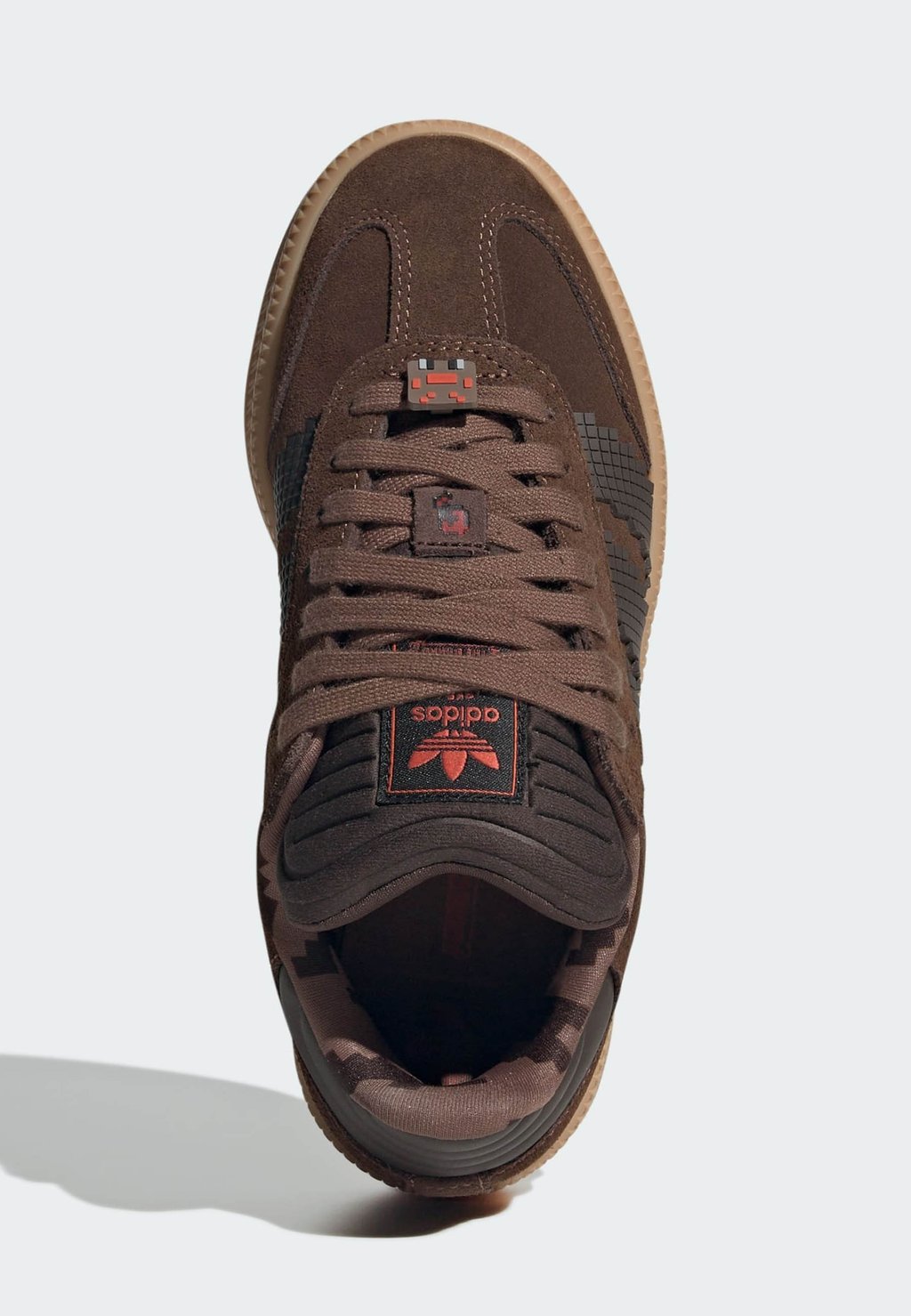 Кроссовки SAMBA XLG MINECRAFT Adidas Originals, коричневый — фото 3