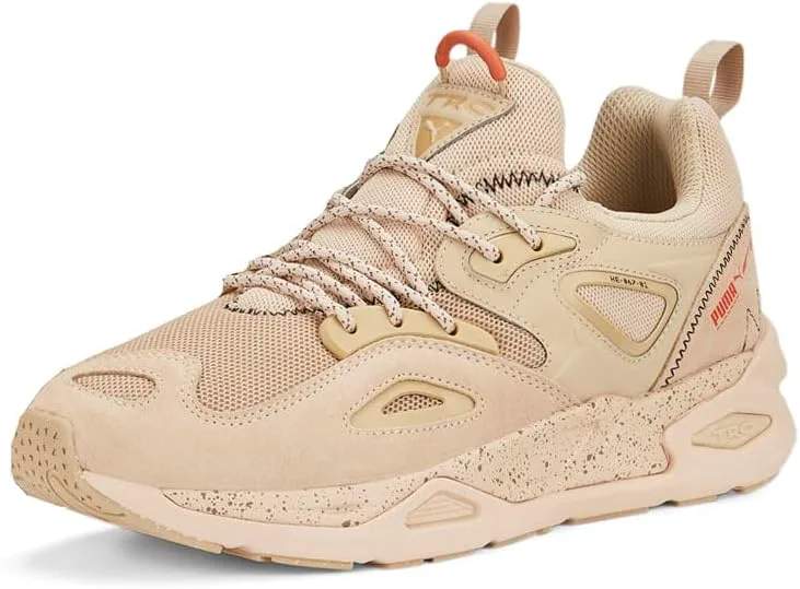 Мужские кроссовки PUMA TRC Blaze Elevated Hike с шнуровкой, повседневные - бежевые, бежевый — фото 2