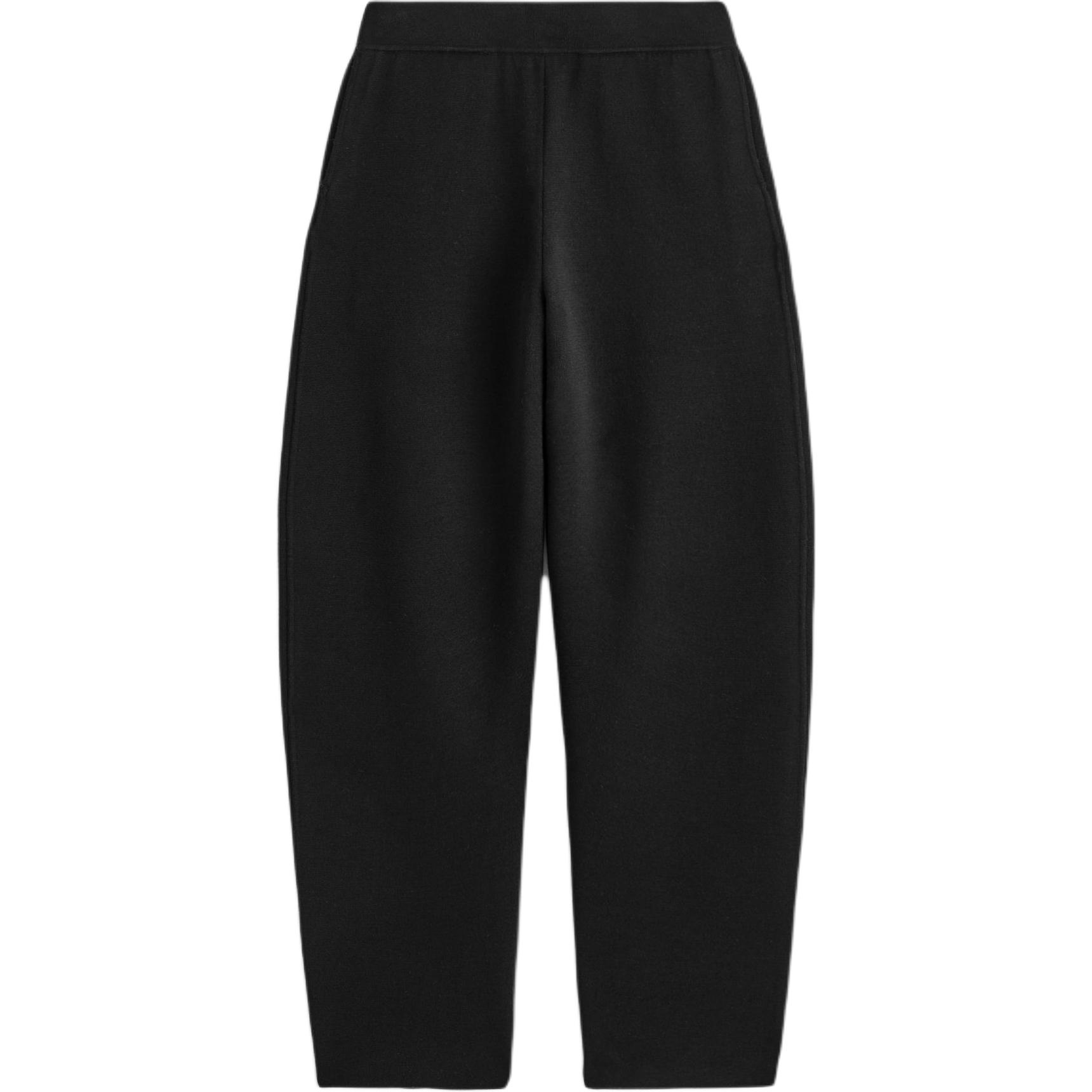 

Женские повседневные брюки черного цвета COS, черный