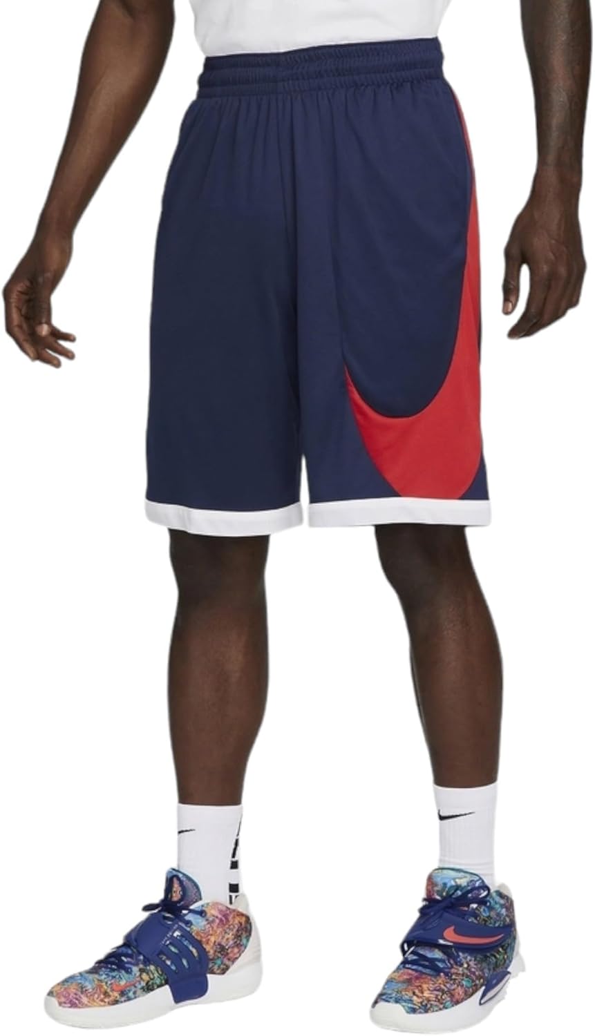 

Мужские баскетбольные шорты Nike Dri-Fit HBR 3.0, Navy/Red/White