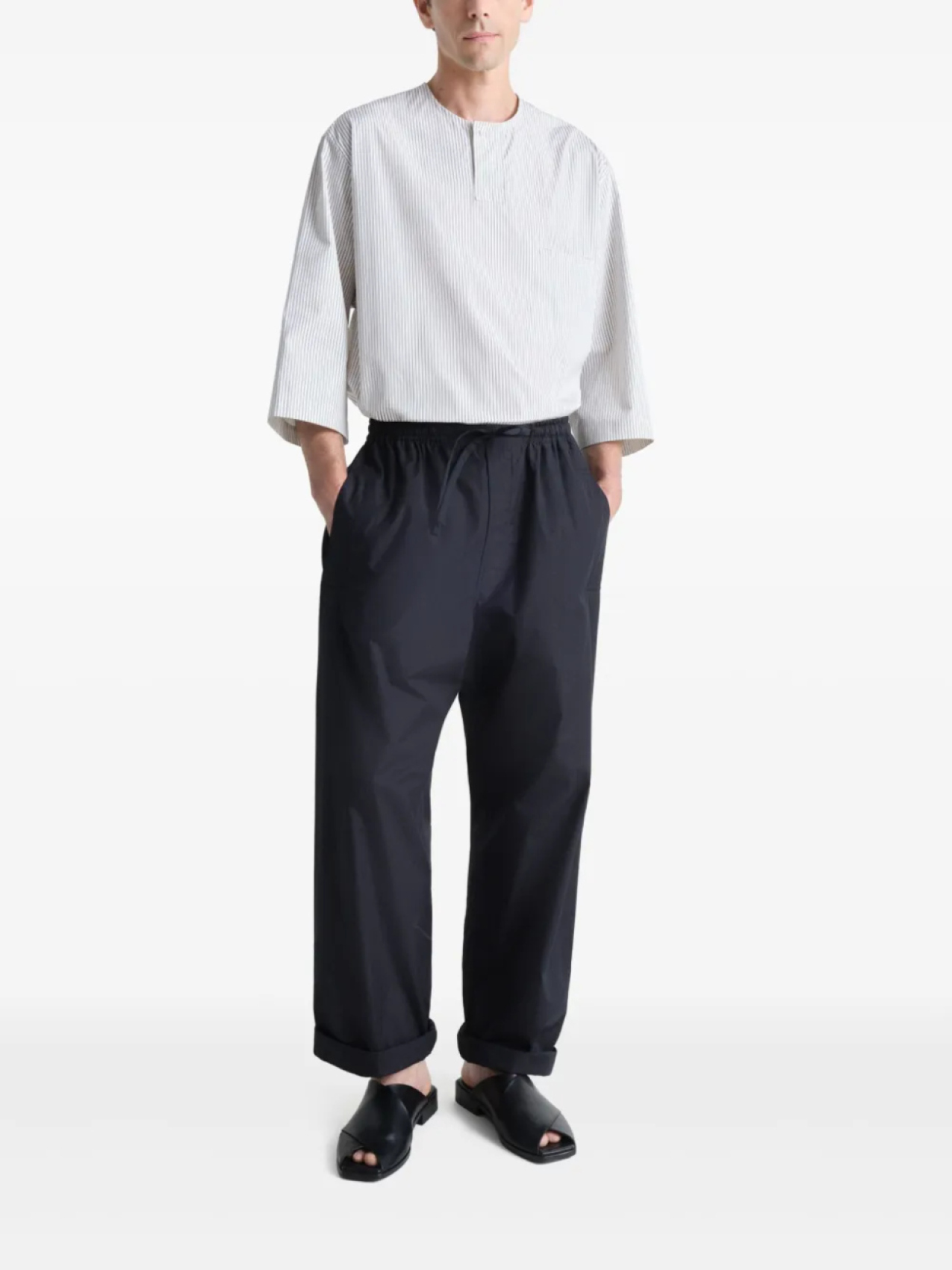 

Рубашка Henley LEMAIRE, белый