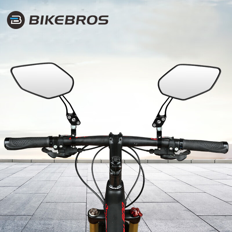 

[T] BIKEBROS зеркало заднего вида для велосипеда, отражатель высокой четкости для горного велосипеда, зеркало безопасности для мотоцикла, универсальное зеркало заднего вида для электромобиля, зеркало заднего вида на руль, оборудование для езды н...