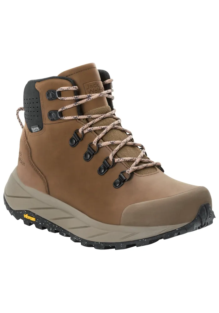 Кроссовки Jack Wolfskin "TERRAQUEST X TEXAPORE MID W", цвет Fawn — фото 3