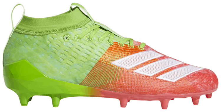 

Кроссовки adidas Adizero 8.0 'Semi Solar Green Shock Red', зеленый