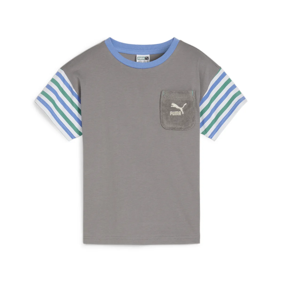 

Футболка PUMA "Футболка SUMMER CAMP CLASSICS Детская", серый