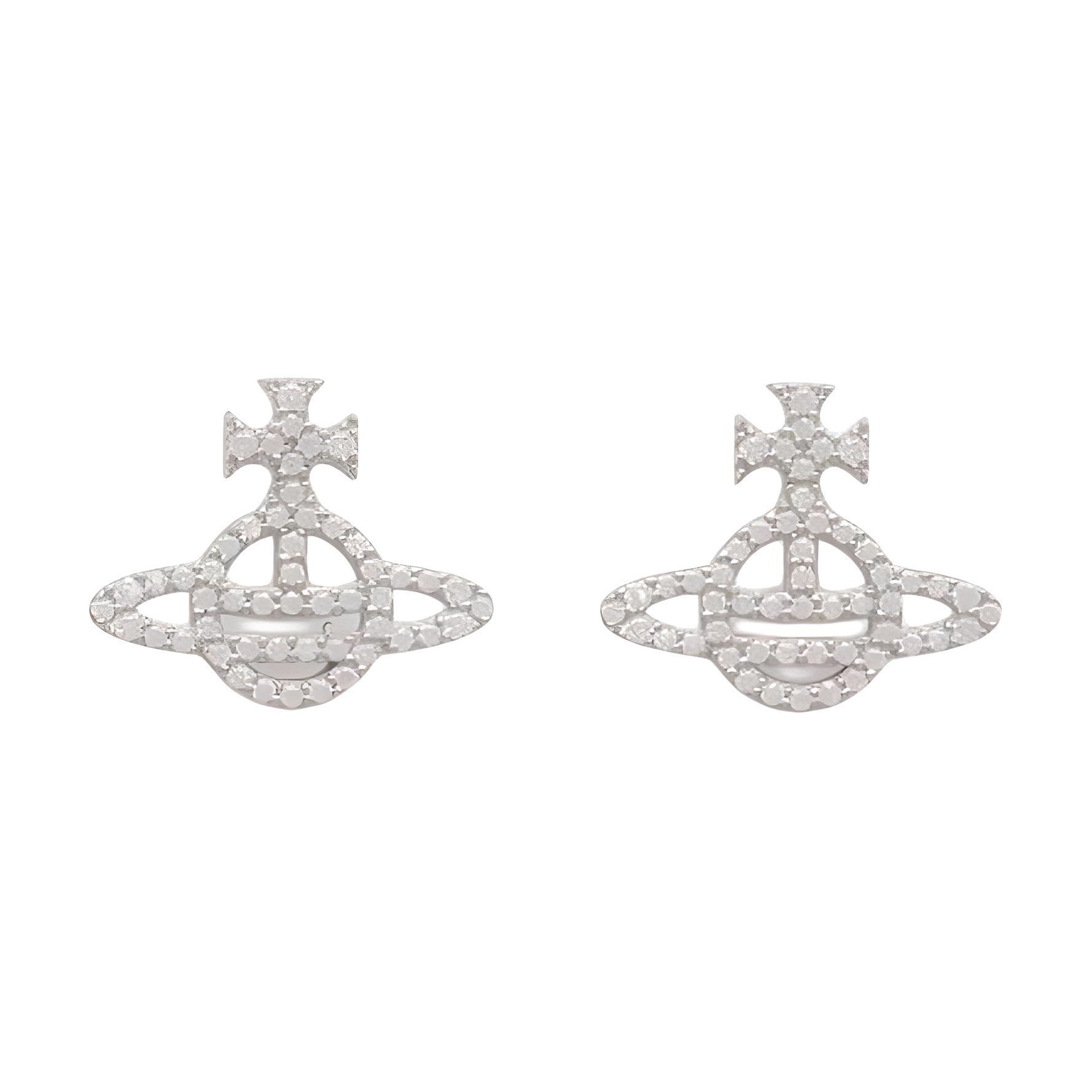 

Серьги Calliope Embellished Orb с декоративной пластиной Vivienne Westwood