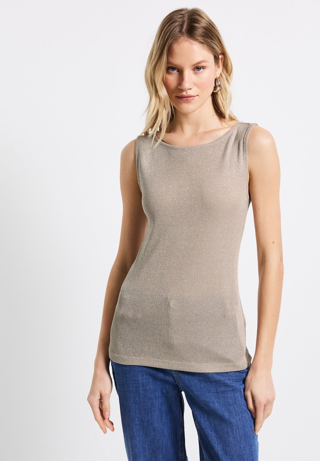 

Топ Street One, бежевый