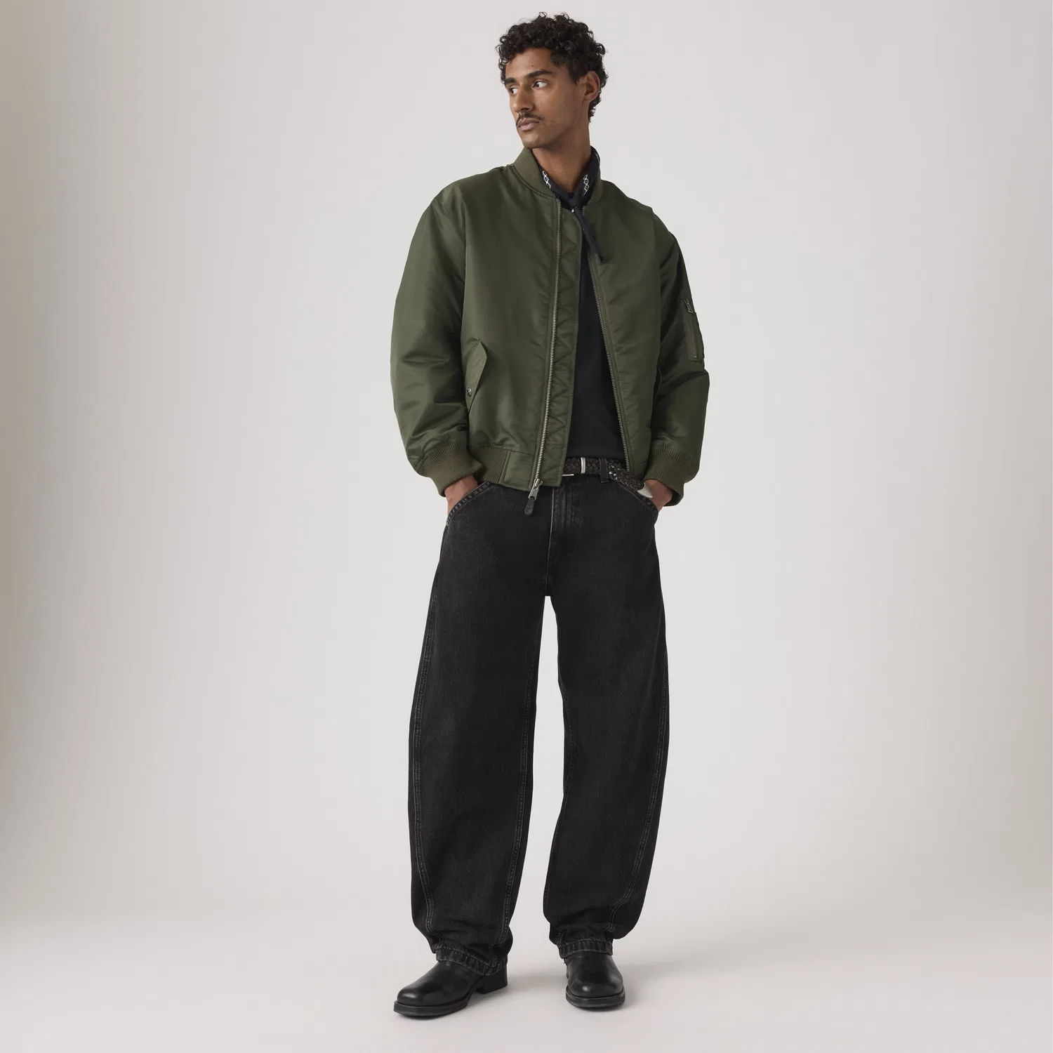 Мужские джинсы Baggy Barrel Levi's, Black