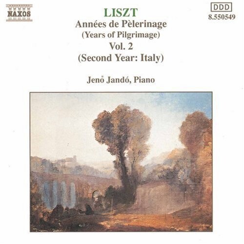 

CD диск Liszt / Jando: Annees de Pelerinage Vol. 2