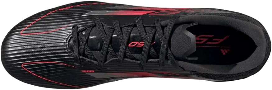 Кроссовки Adidas Unisex-Adult F50 Лига Firm Ground/Multi Ground, черный/красный/ярко-красный — фото 4