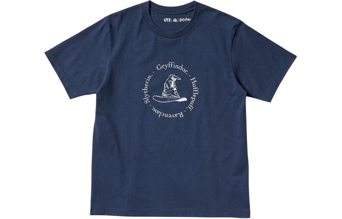 Футболка унисекс Harry Potter в цвете морской волны UNIQLO — фото 2
