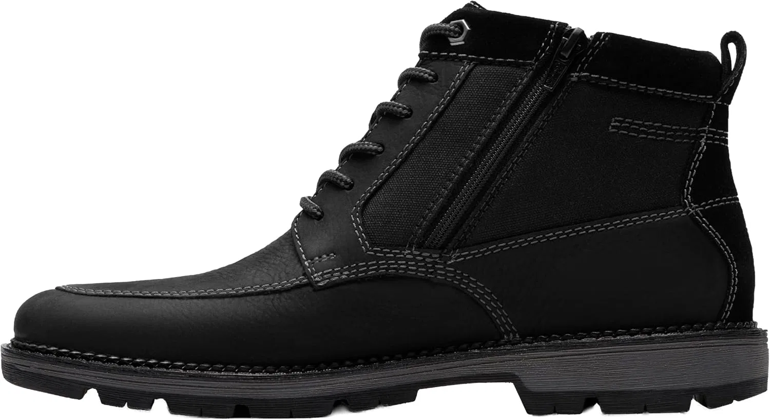 Мужские ботинки Clarks Maplewalk Rise Chukka, черный — фото 2