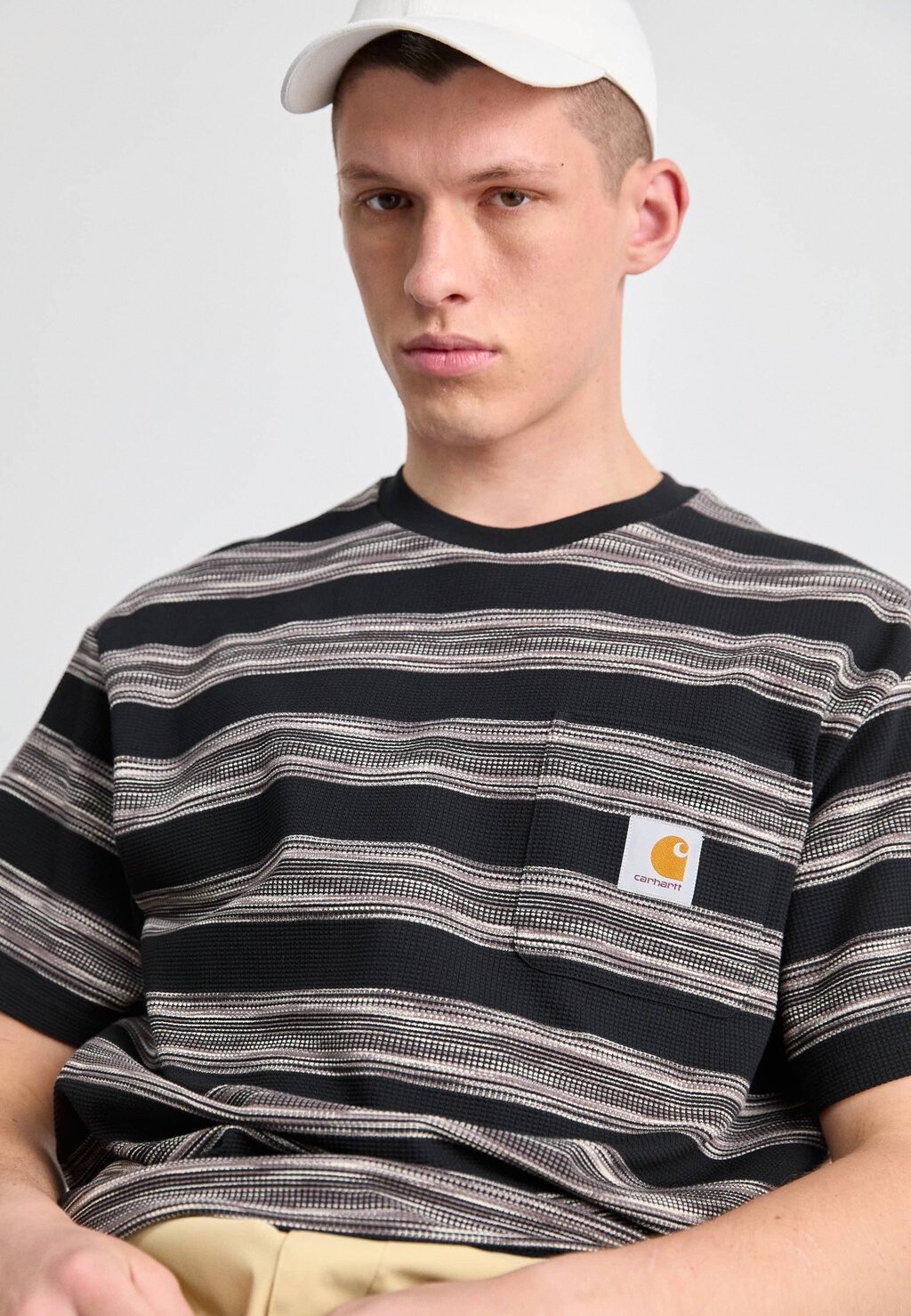 

Футболка с принтом DODSON POCKET Carhartt WIP, черный
