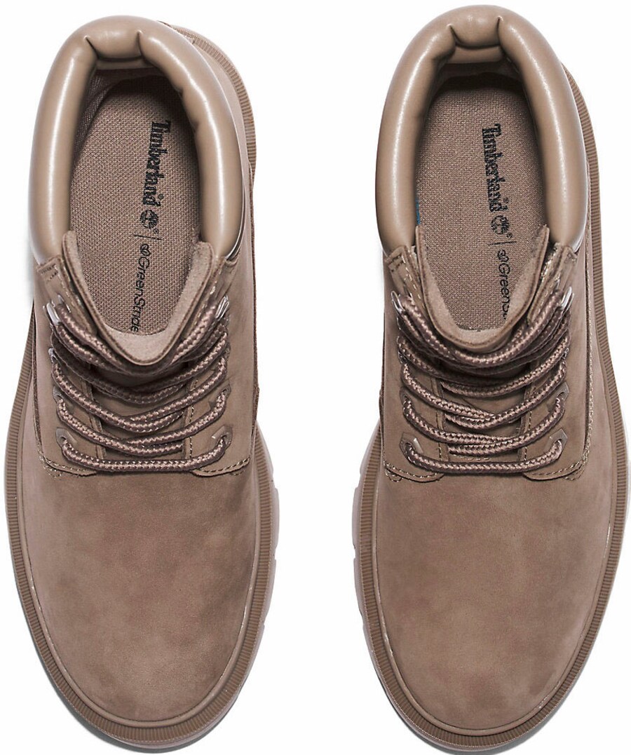 Ботинки Timberland на шнуровке, бежевый