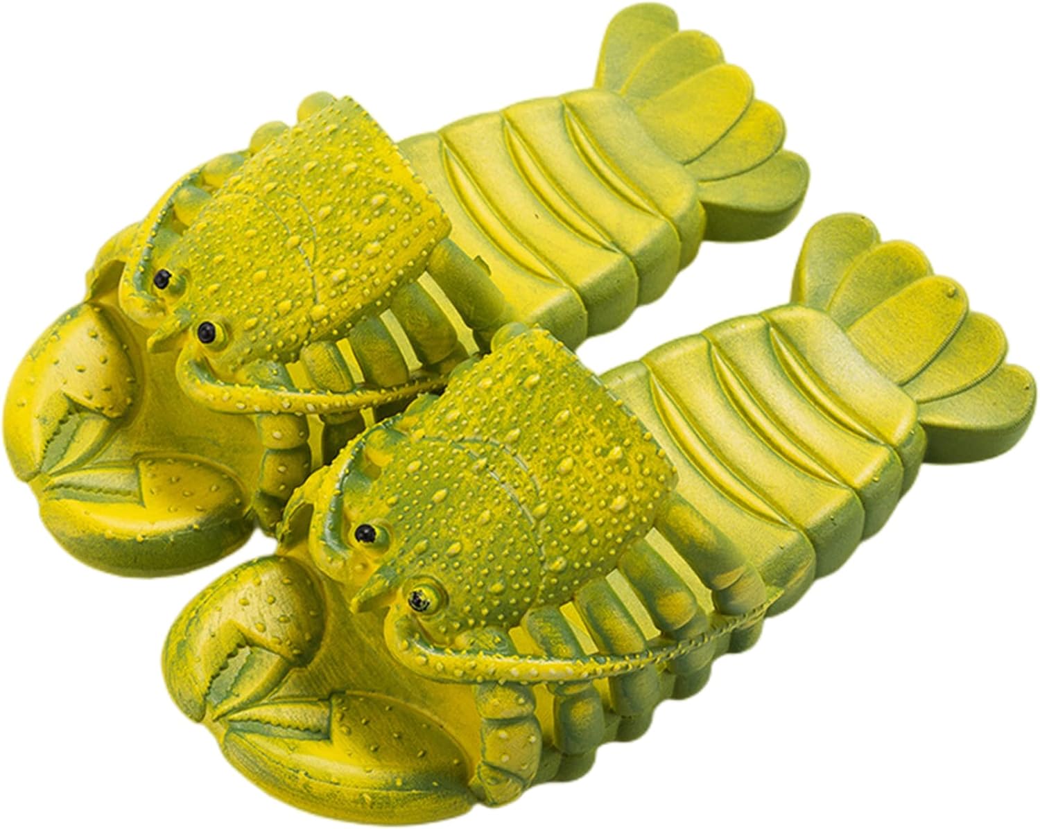 

Тапочки с лобстером для женщин и мужчин, Лобстер слайдеры, Лобстер шлепанцы, Лобстер сандалии, Ванные тапочки, Очень удобные, С мягкой толстой подошвой Buyoem, зеленый