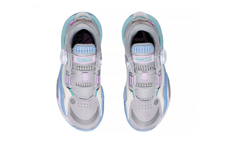 Баскетбольные кроссовки All City 10 V1 для детей GS Low-top Condensation Ash/Pearl White Lining Young — фото 4