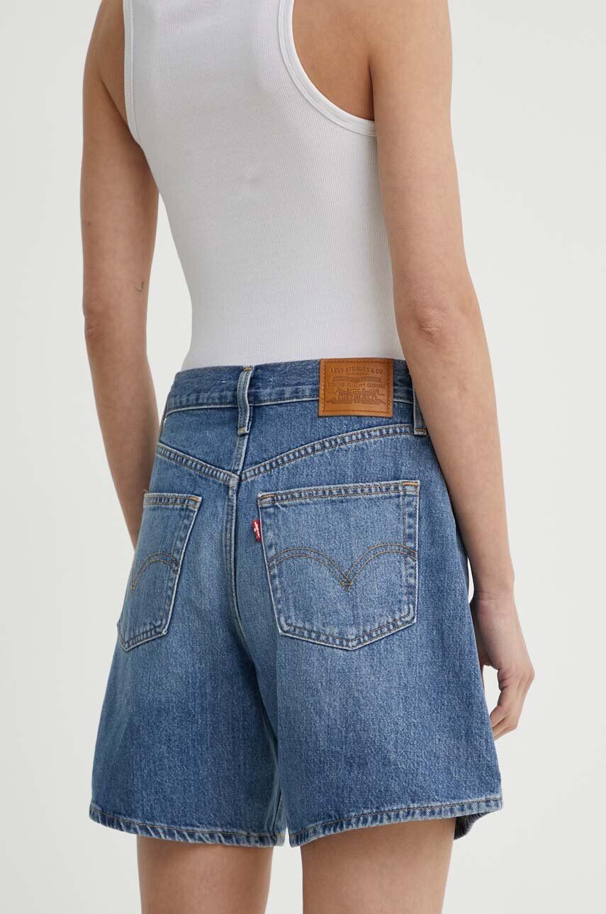 Джинсовые шорты HIGH BAGGY SHORT Levi's, синий — фото 4