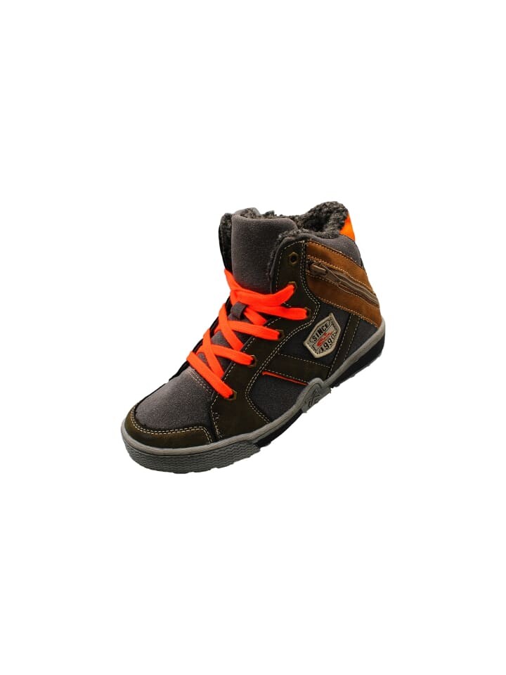 

Сапоги planetshoes Winterschuhe, цвет Grau/Orange