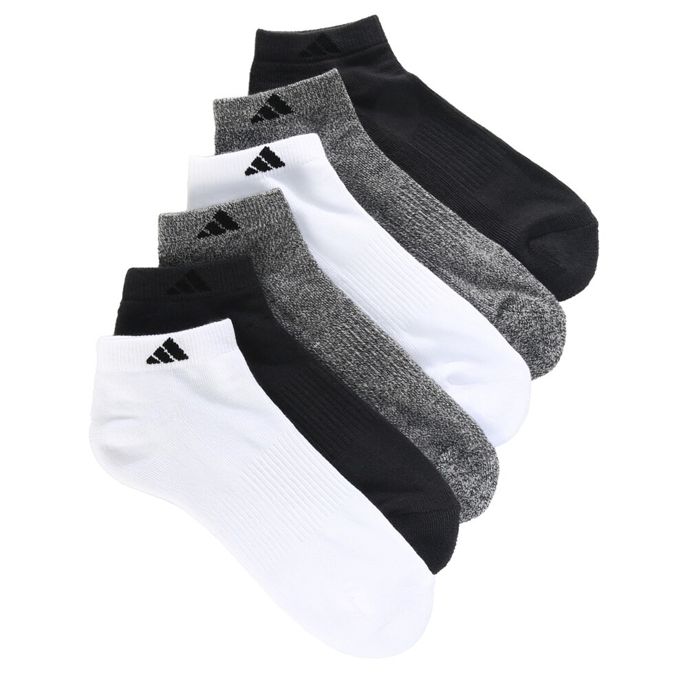 

Набор из 6 мужских спортивных низких носков Adidas, белый