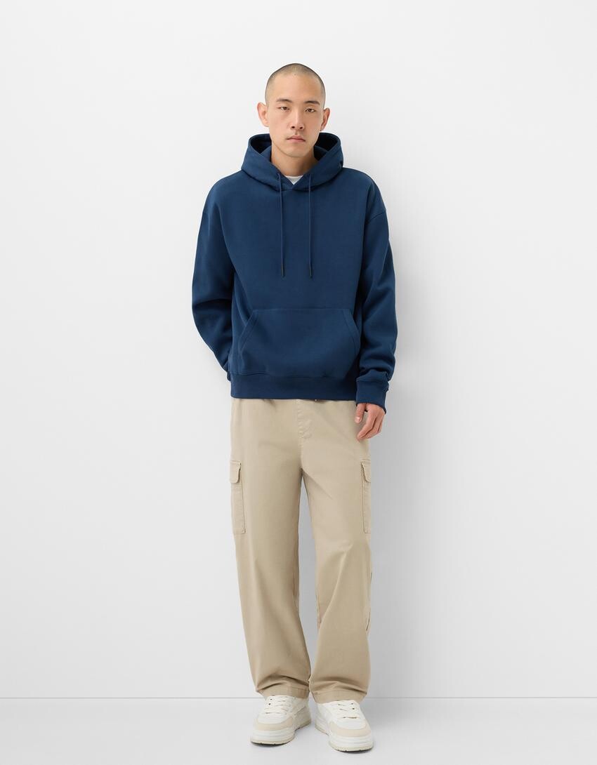 

Брюки-Джоггеры cargo Bershka, желтый