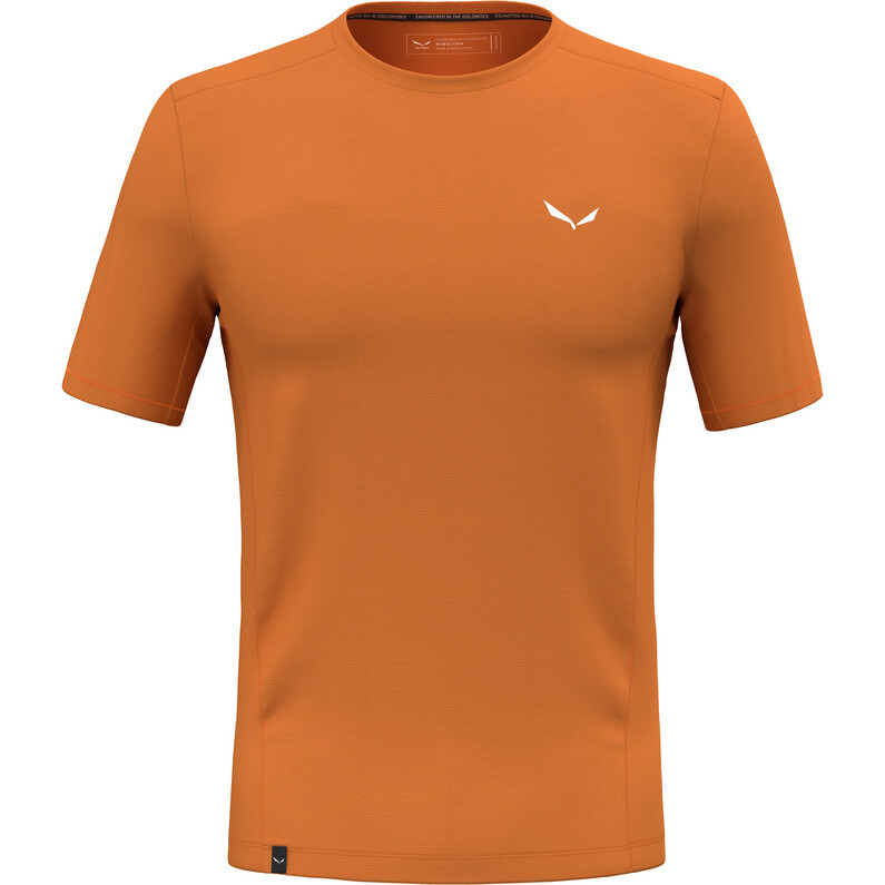 

Мужская футболка Puez Dry Salewa, цвет Burnt Orange