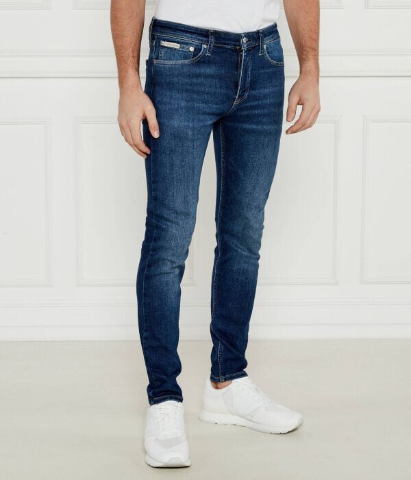 

Джинсы мужские Calvin Klein Jeans облегающие, синий