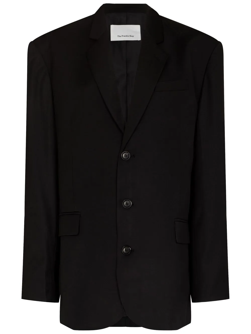 

Блейзер оверсайз Gelso The Frankie Shop, черный