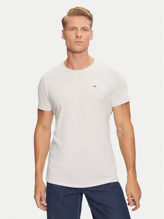 

Футболка узкого кроя Tommy Jeans, серый