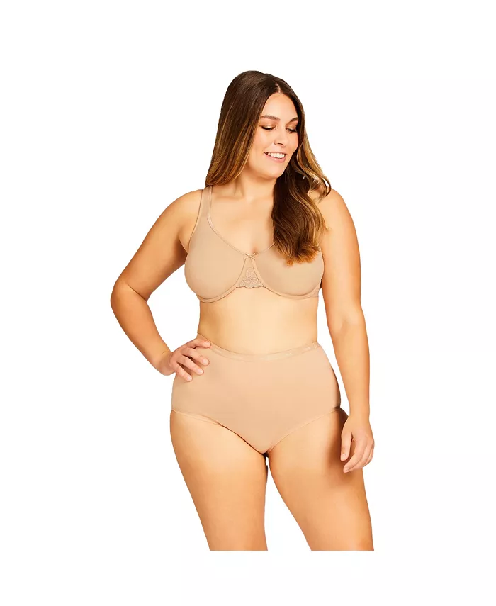 

Женские трусы-слипы из хлопка и спандекса, комплект из 3 шт AVENUE, мультиколор