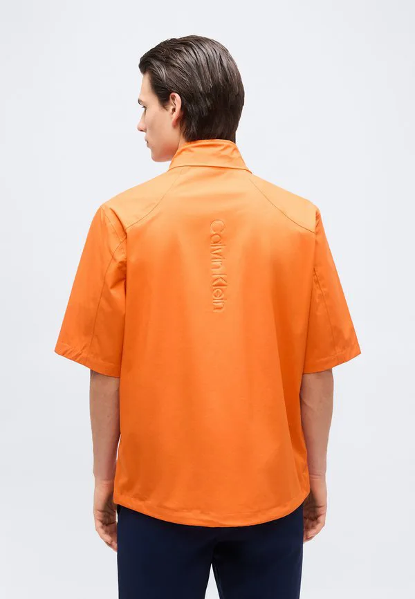 Куртка acres с коротким рукавом, водонепроницаемая, для активного отдыха. Calvin Klein Golf, Mandarin — фото 3
