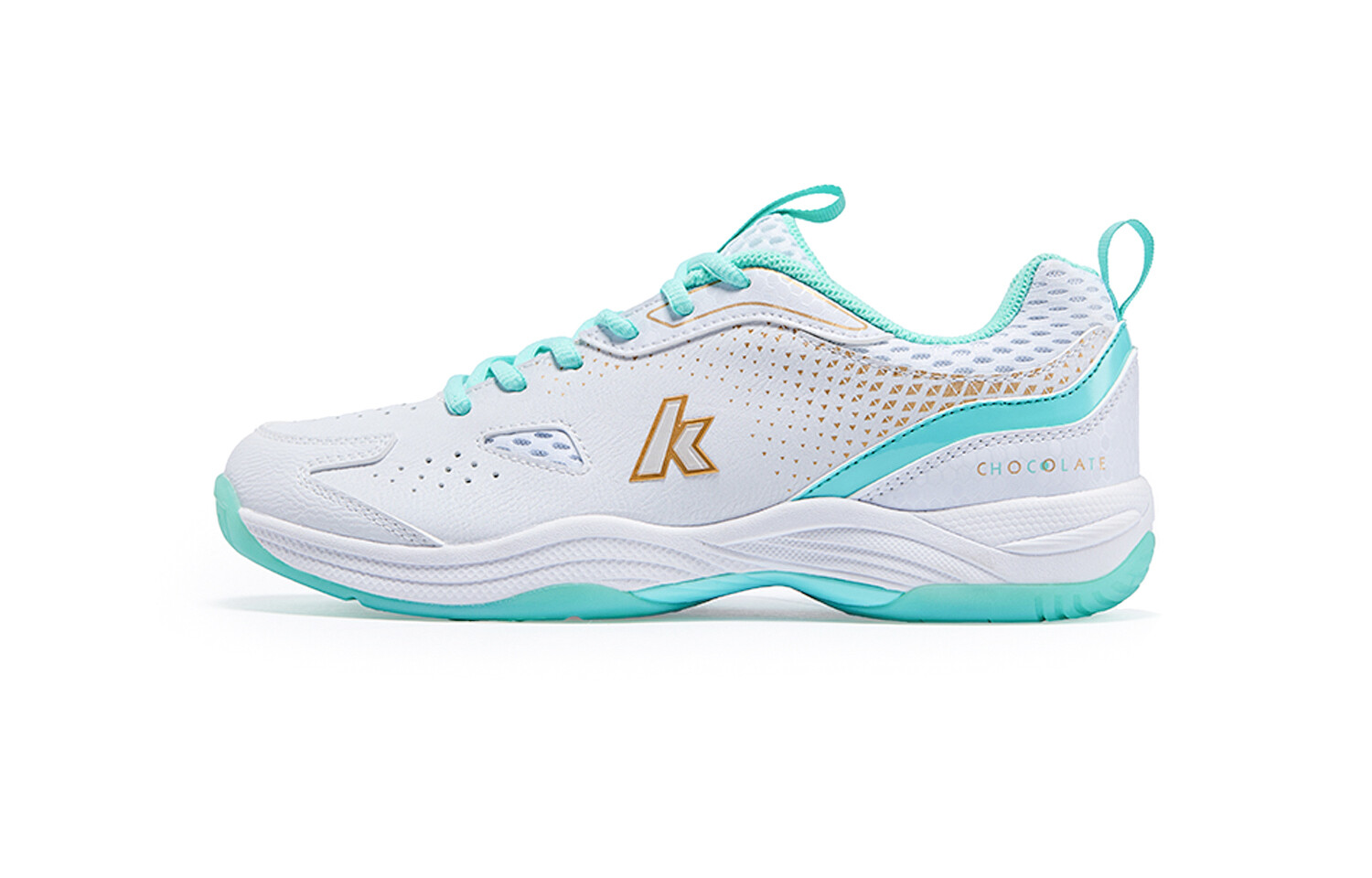 

Кроссовки Kawasaki Ball Mania Series Badminton Shoes Unisex Low-top, лазурный