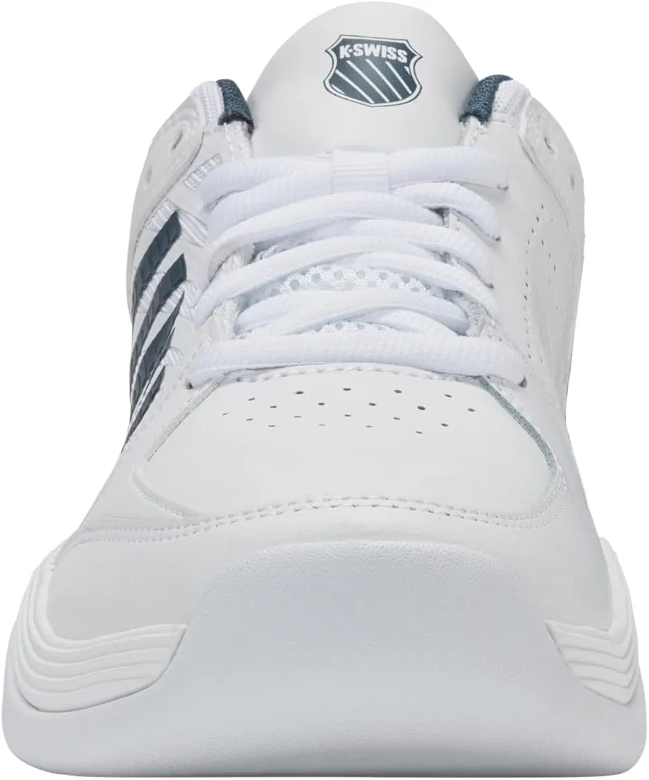 Мужские теннисные кроссовки K-Swiss Court Express 2 для игры на ковре, White Stargazer — фото 2