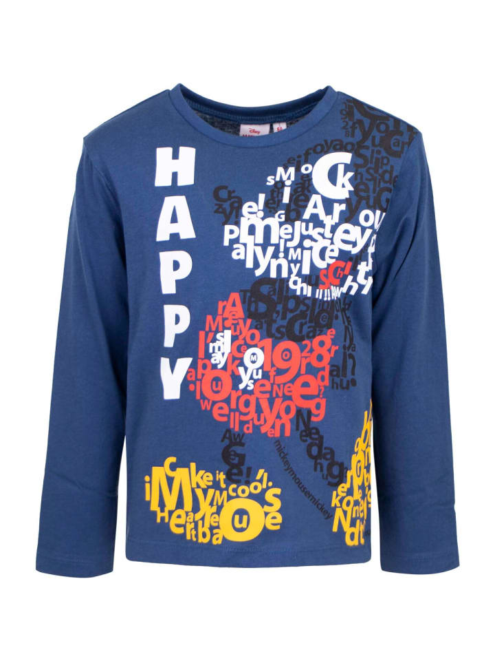 

Пуловер с капюшоном Disney Mickey Mouse, цвет blau, grau