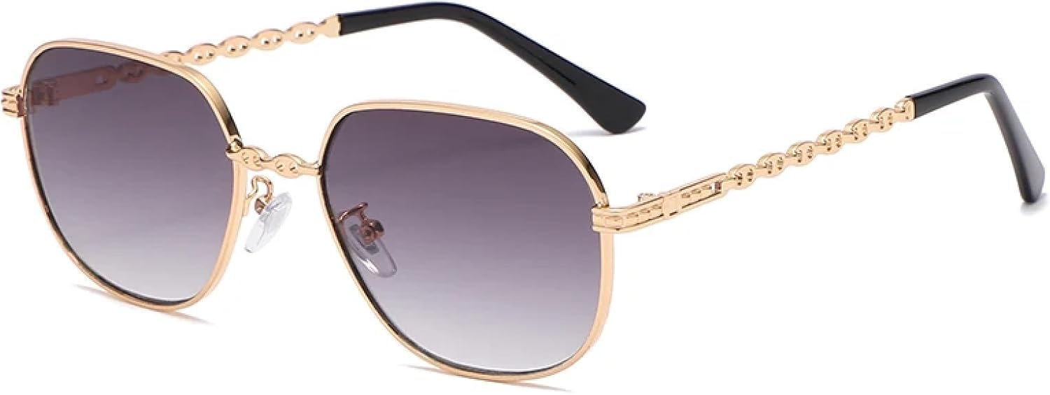 

Солнцезащитные очки с защитой от УФ-излучения UV400 | Оправа из сплава, градиентный панк-металл | Для женщин и мужчин, для занятий спортом на открытом воздухе и вождения DSVIGF, Gradient Grey