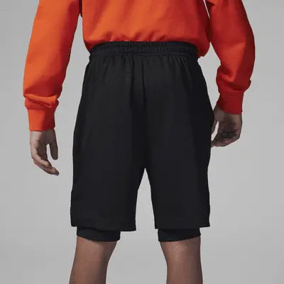 Шорты Jordan Big Kids' Training Shorts, черный — фото 3