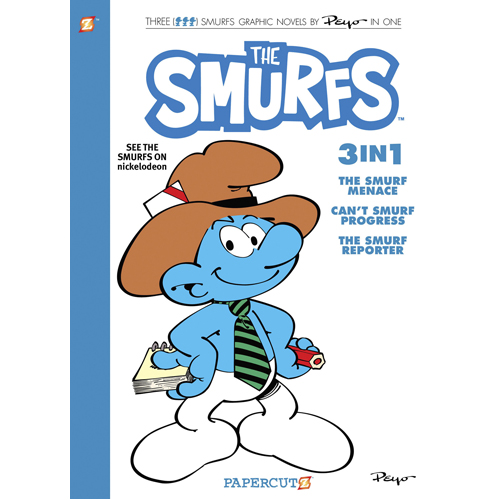 

Книга Smurfs 3-In-1 Vol. 8