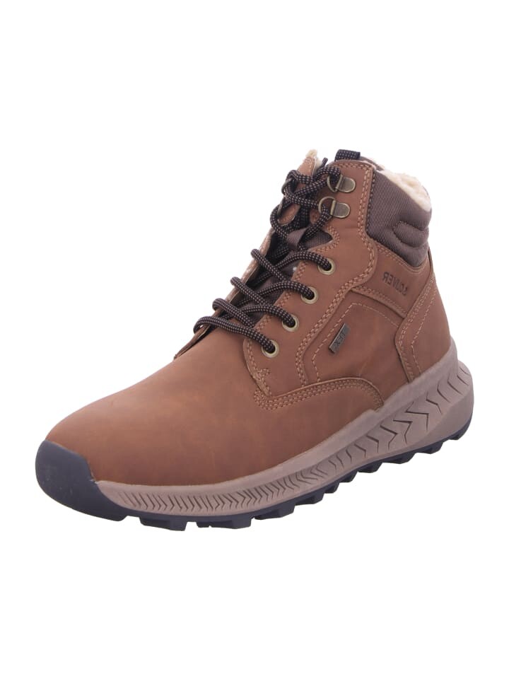 

Сапоги s.Oliver Schnürstiefel Mit Tex, коричневый