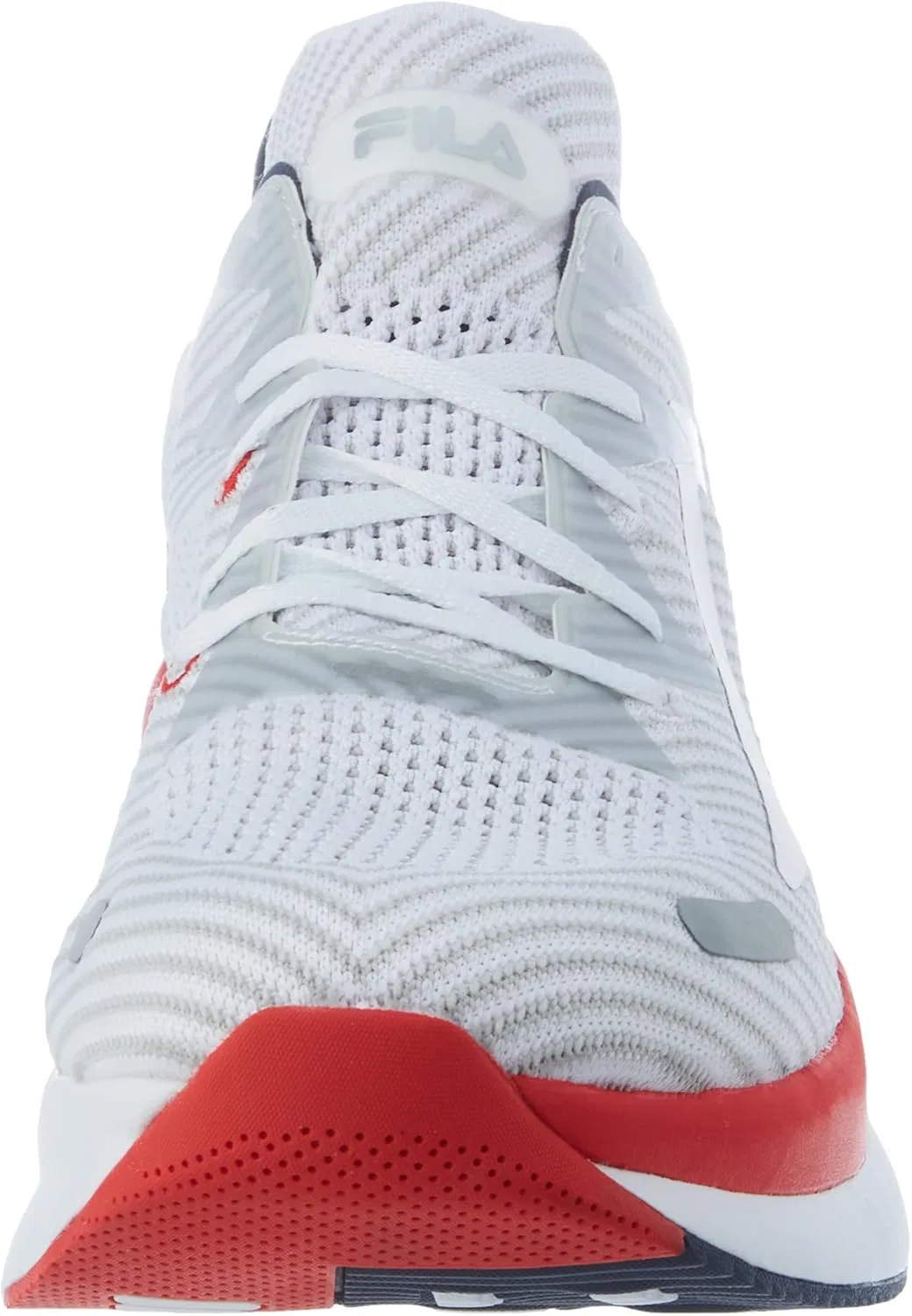 Мужские беговые кроссовки FILA Shocket Run, White High Risk Red Fila Navy — фото 2