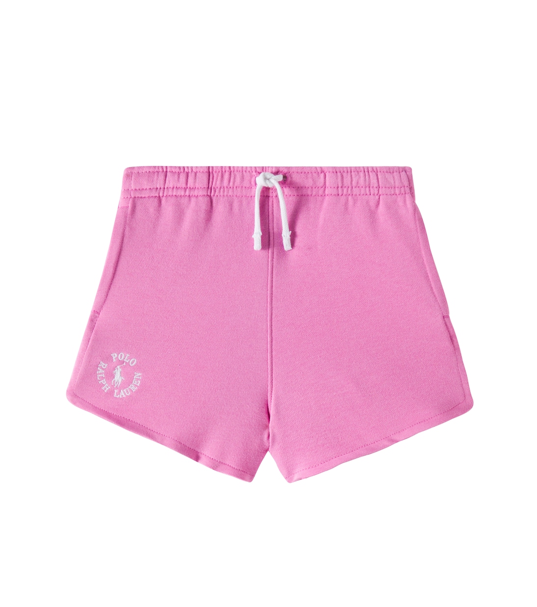 

Шорты из хлопкового джерси с логотипом Polo Ralph Lauren Kids, Laguna Pink