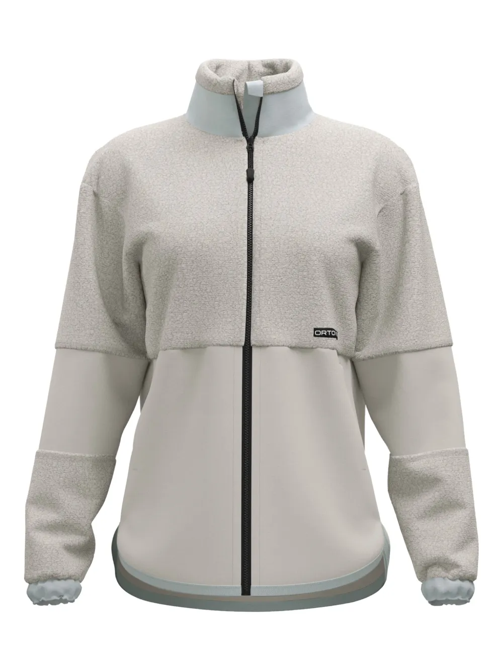 

Куртка со вставками и логотипом Ortovox, бежевый