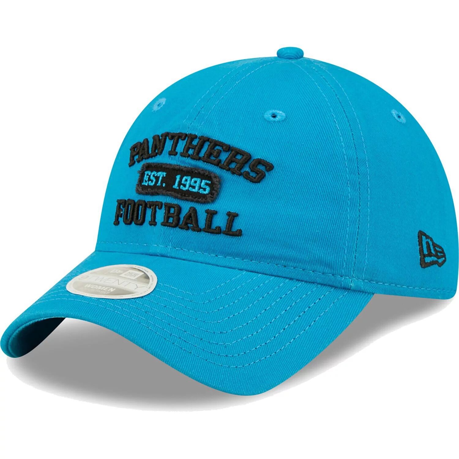 

Женская регулируемая кепка New Era Blue Carolina Panthers 9TWENTY New Era