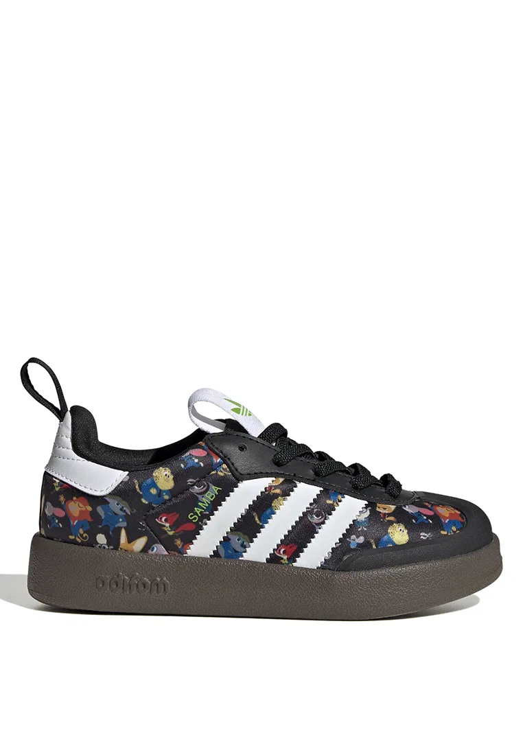 Кроссовки, коллаборация с Disney, модель Adifom Samba 360, Adidas, белый/черный